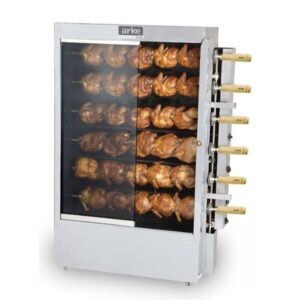 Assador de Frangos a Gás Arke FG-30 6 Queimadores Profissional