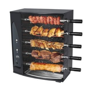 Assador Elétrico Rotativo Arke Vitta Smart 5 Espetos 220 V