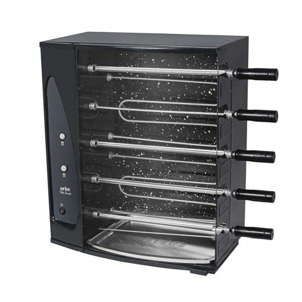 Assador Elétrico Rotativo Arke Vitta Smart 5 Espetos 127 V