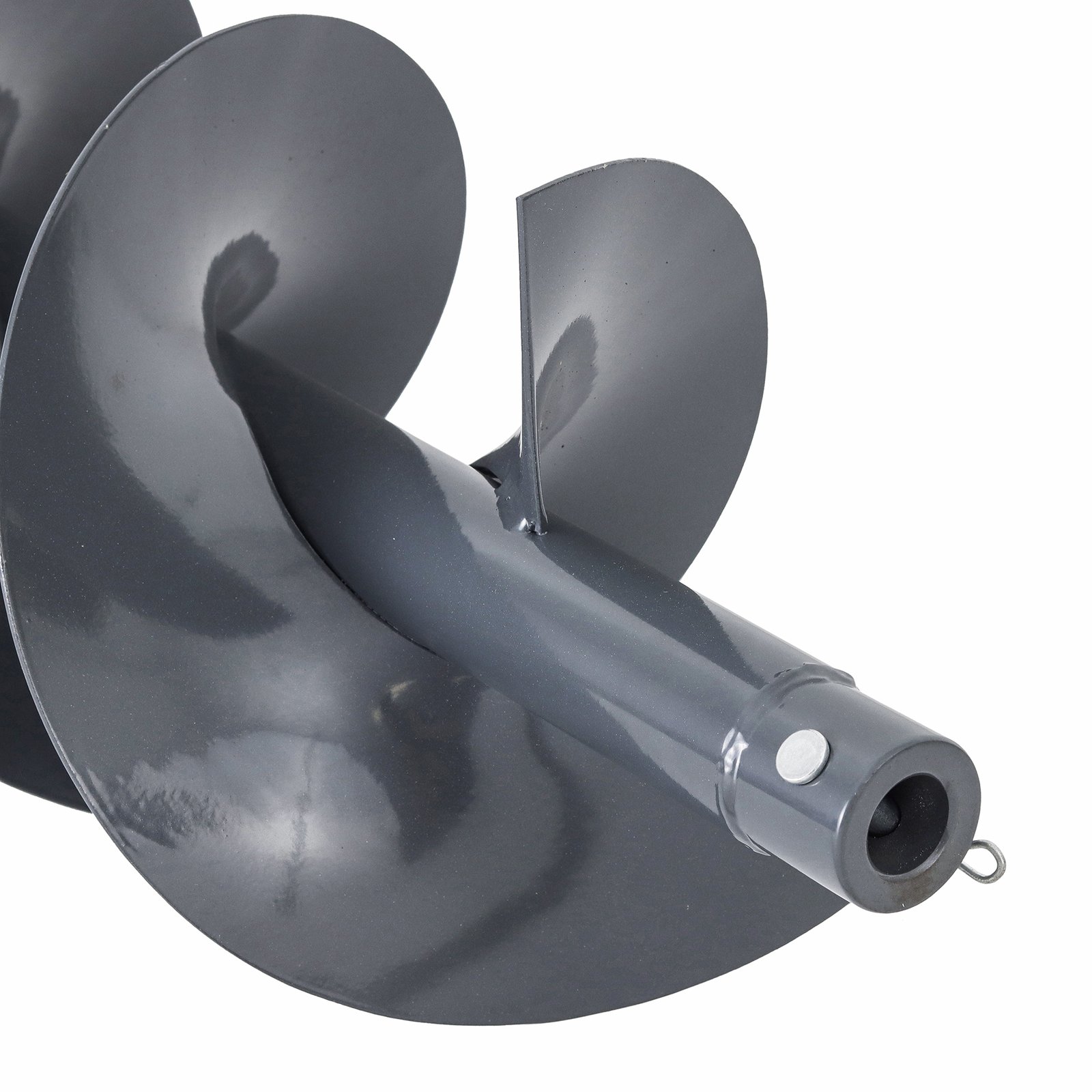 Broca para Perfurador de Solo Helicoidal Duplo 200x750mm – Branco - Imagem 2