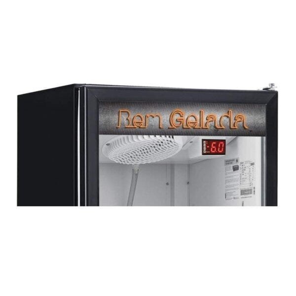 Cervejeira Gelopar GRBA-400PV PR 410 Litros Porta de Vidro Preta 220 V - Imagem 3