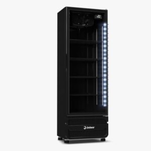 Cervejeira Imbera CCV290 393 L Porta de Vidro Full Black Refrigerador Comercial 127 V