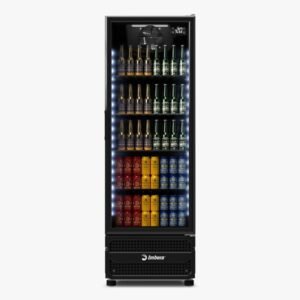 Cervejeira Imbera CCV290 393 L Porta de Vidro Full Black Refrigerador Comercial