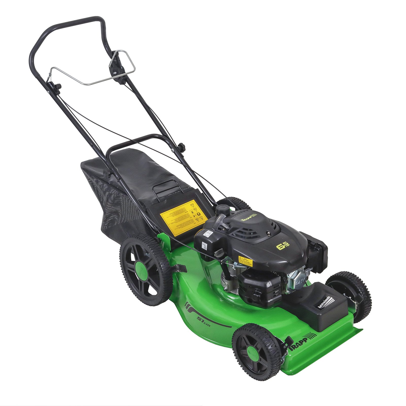 Cortador de Grama Trapp LF‑55C 6,5HP a Gasolina – Potência e Tração para Grandes Gramados