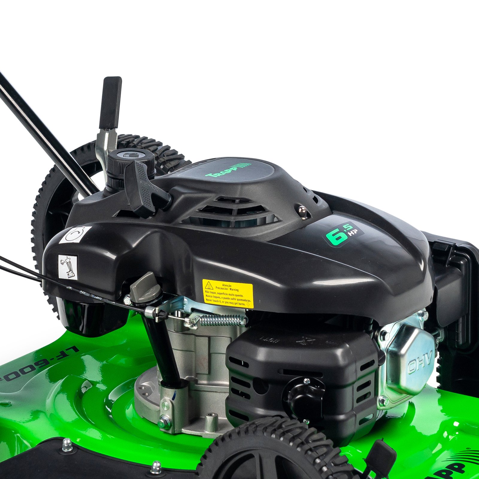 Cortador de Grama Trapp LF-600RM 6,5 HP a Gasolina – Corte Eficiente até 800 m² - Imagem 3