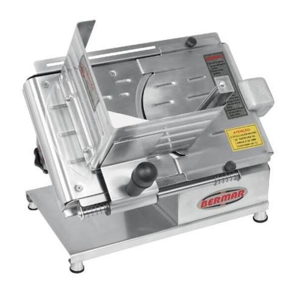Cortador e Fatiador de Frios e Legumes Bermar BM06 Inox 19,6 cm Bivolt