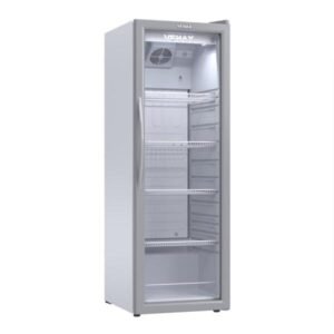Expositora de Bebidas Venax VV 200 Branco Porta de Vidro Refrigerador Comercial