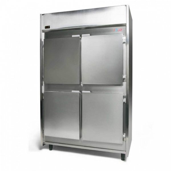 Geladeira Comercial Polar GCI125 Inox 4 Portas 995 L Refrigerador Industrial 127 V