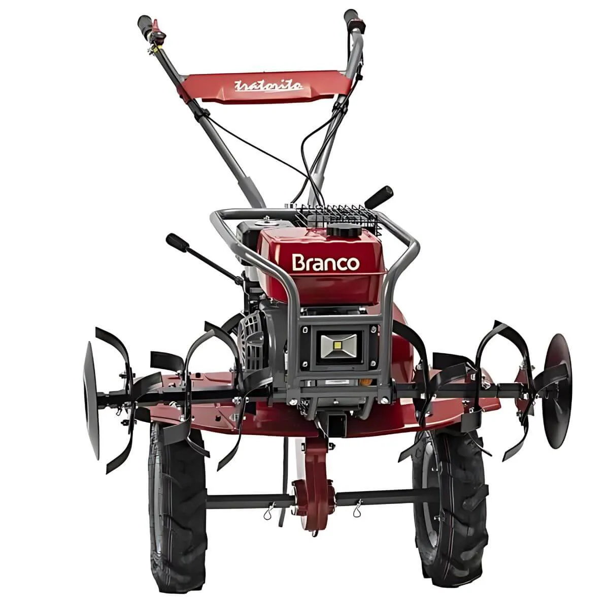 Motocultivador Tratorito Branco BTTG 7,5-800 7,5 CV a Gasolina 223 cm³ - Imagem 4