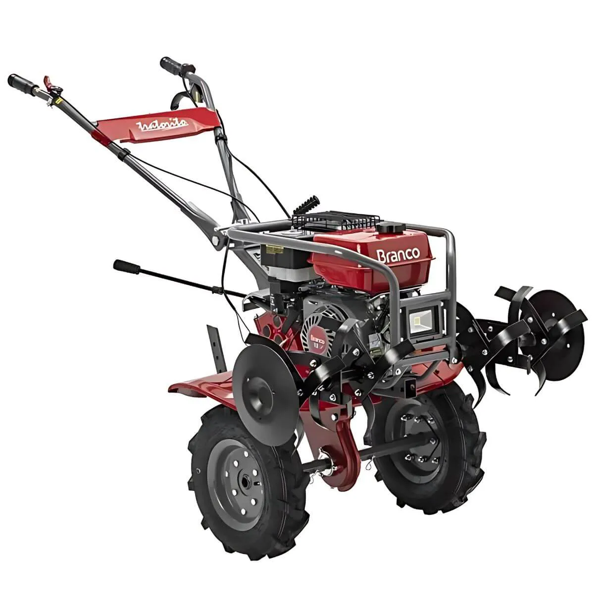 Motocultivador Tratorito Branco BTTG 7,5-800 7,5 CV a Gasolina 223 cm³ - Imagem 5