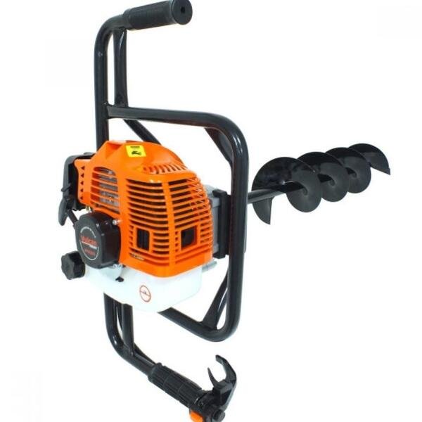 Perfurador de Solo 2T 52cc 2,5HP com Broca 80x15cm VPS520-S Vulcan - Imagem 5