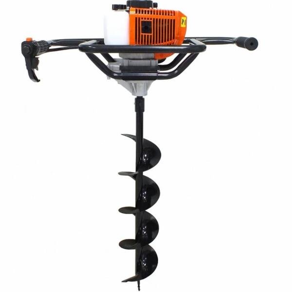 Perfurador de Solo 2T 52cc 2,5HP com Broca 80x15cm VPS520-S Vulcan - Imagem 6