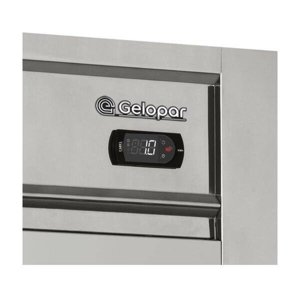 Refrigerador Comercial Gelopar GREP-6P AI 1553 L Inox 6 Portas 220 V - Imagem 5