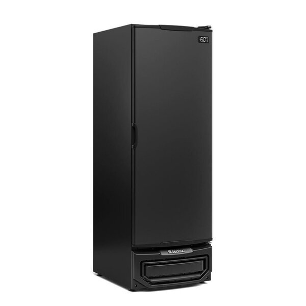 Refrigerador de Bebidas Cervejeira Vertical 570 L Gelopar GCB-57 IN PR Preto 220 V – Expositor Comercial