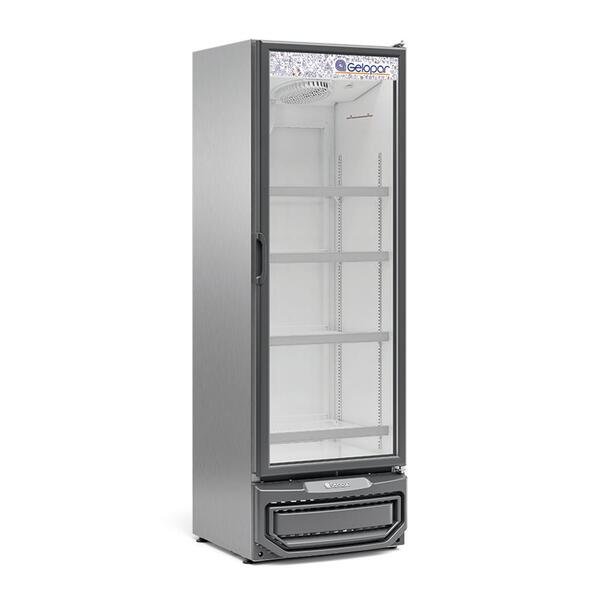Refrigerador Expositor Gelopar GCVR-45 Inox 445 L Porta de Vidro 220 V