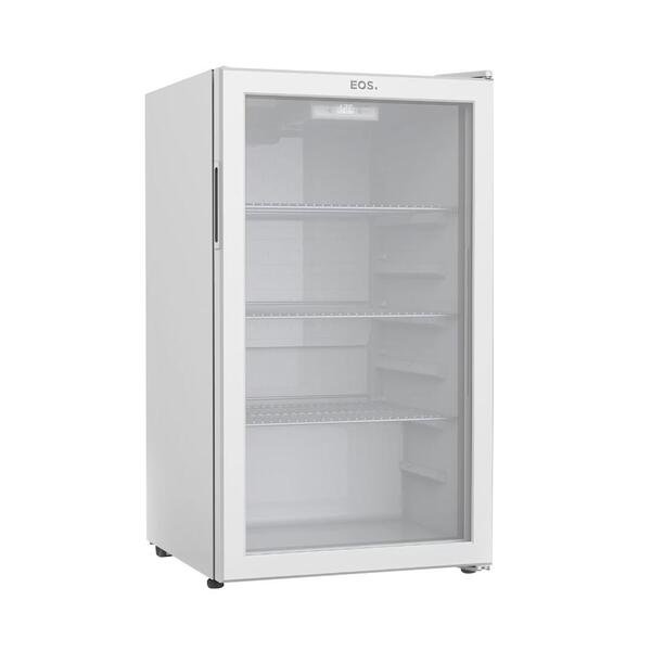 Refrigerador Expositor Vertical EOS EEV120B 124 L Branco Porta de Vidro Refrigerador Comercial 220 V - Imagem 4