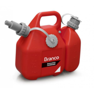 Reservatório Combinado de Gasolina e Óleo – Branco