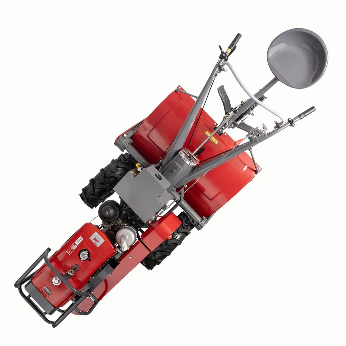 Tratorito Branco BTD-18E Diesel 18cv com Enxada Rotativa e Partida Elétrica - Imagem 4