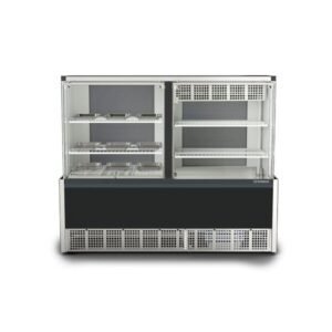 Vitrine Expositora Quente e Fria Gelopar GQEA-140R PF 1,40 m 220 V