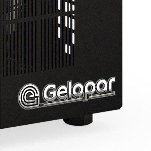 Vitrine Refrigerada de Bancada Gelopar GVRS-150 PR 1,38 m Preta LED 220 V - Imagem 6