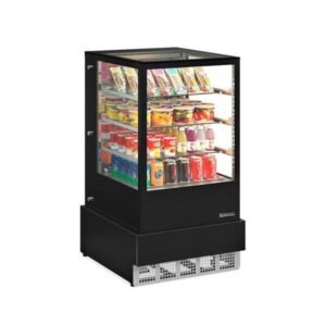 Vitrine Refrigerada Gelopar GGER-070 Dupla Função 70 cm Preta 220 V