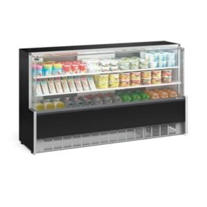 Vitrine Refrigerada Gelopar GPDA-205R Universal 2,05 m Preta 220 V