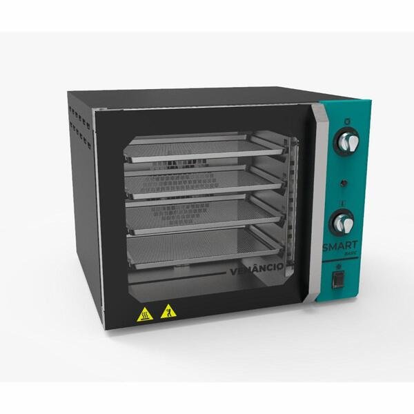 Forno Turbo Convector Elétrico Venâncio Smart Basic FCSB4E 4 Esteiras 220V - Imagem 4