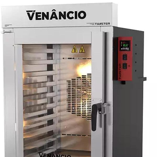 Forno Turbo Elétrico Venâncio Twister FVT8E 8 Esteiras 220V com Cavalete - Imagem 2